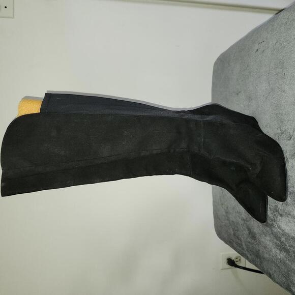 Charles By Charles David Pointed Toe Wedge Heeled Knee High Boots 8m - Picture 1 of 9
